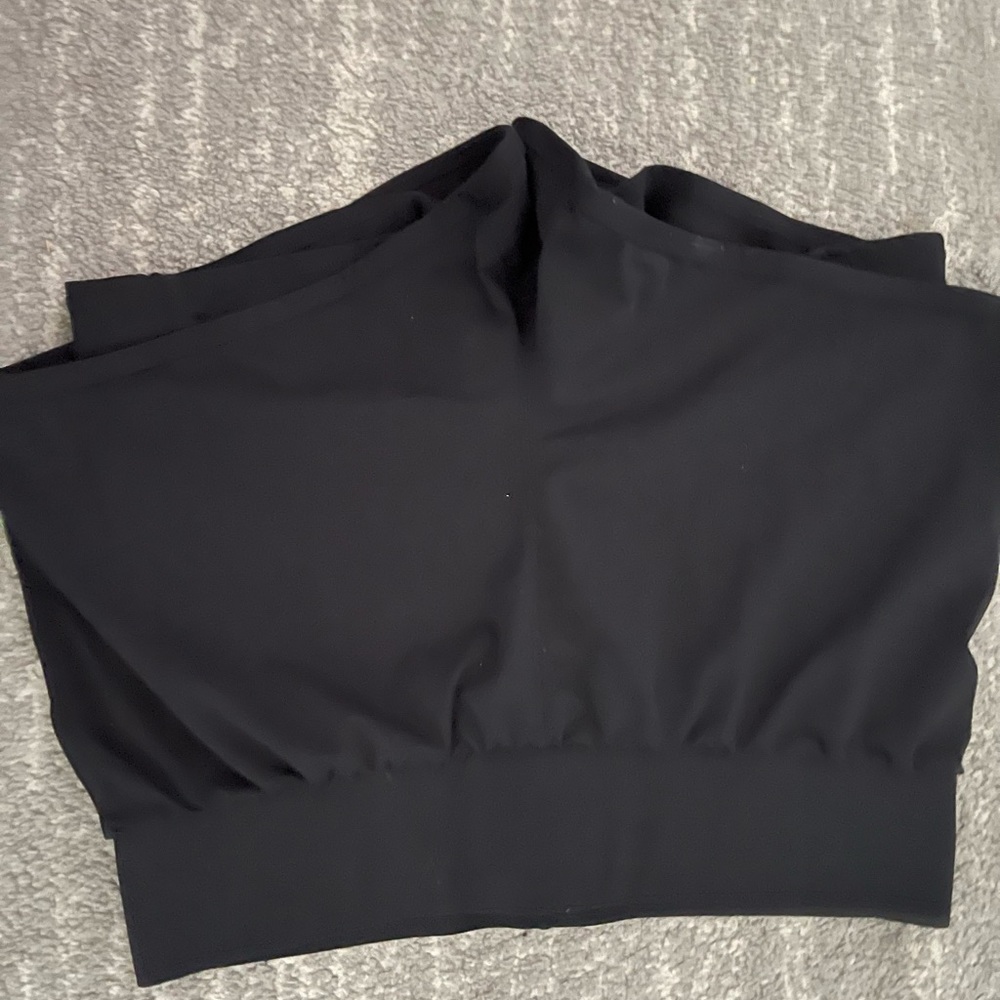 Black high waist shorts